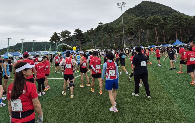 달리며 나누는 사랑, 울진군 고향사랑기부제 홍보